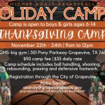 2021 Thanksgiving Camp